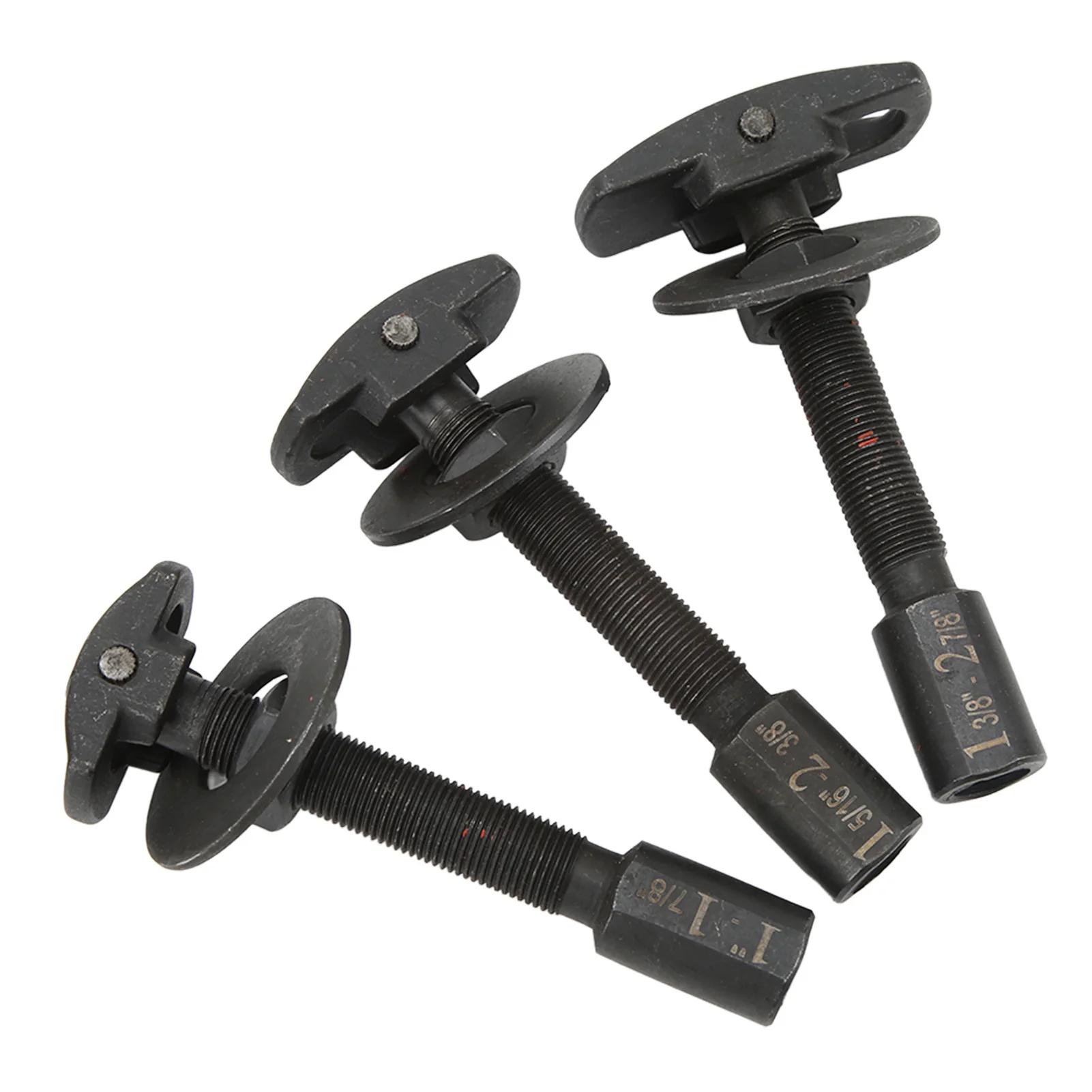 

Rear Axle Bearing Puller Set 3 Sizes Auto Repair Kit Galvanized Nuts Rear Axle Bearing Removal Tool for Semi Floating Bearings