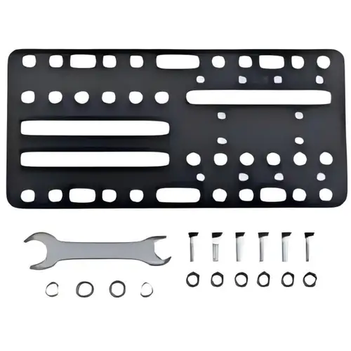 Placa de soporte de instalación universal para freno de mano USB y palanca de cambios de juegos de carreras, adecuada para G25/27/29/920/923 T500 (placa única)