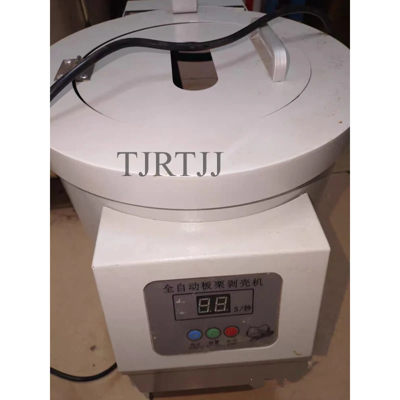 Automatic Chestnut Peeler Machine Commercial Chestnut Peeling Machine Small Home Use Electric Chestnut Sheller Peeling