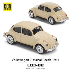 CCA 1:64 1:54~72 Multiple styles Volkswagen Classical Beetle 1967 classic static alloy die-casting car model collection gift toy