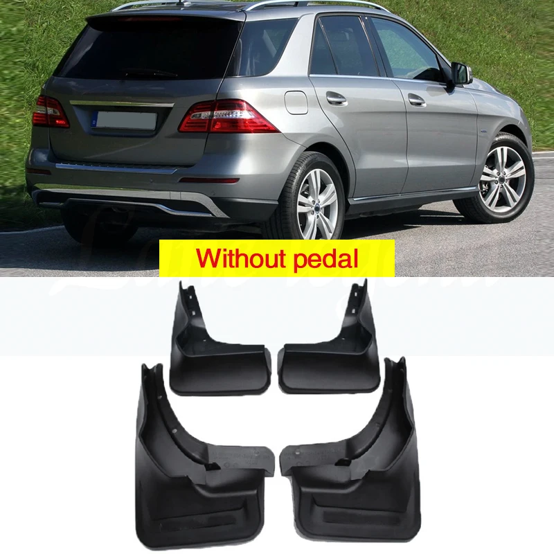 FOR Benz M class ML W166 ML300 ML350 ML320 ML400 Mud flaps Mudguard splash Guard Fender MudFlap Fenders car accessories auto