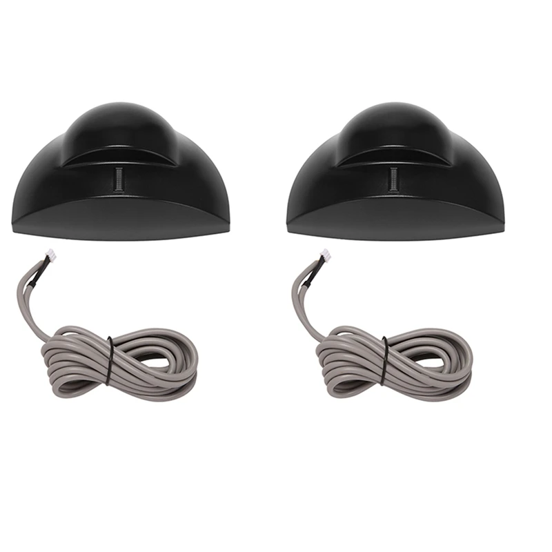 

2X PIR Motion Sensor Exit Infrared For Exit For Automatic Opening Door Access Control,Black