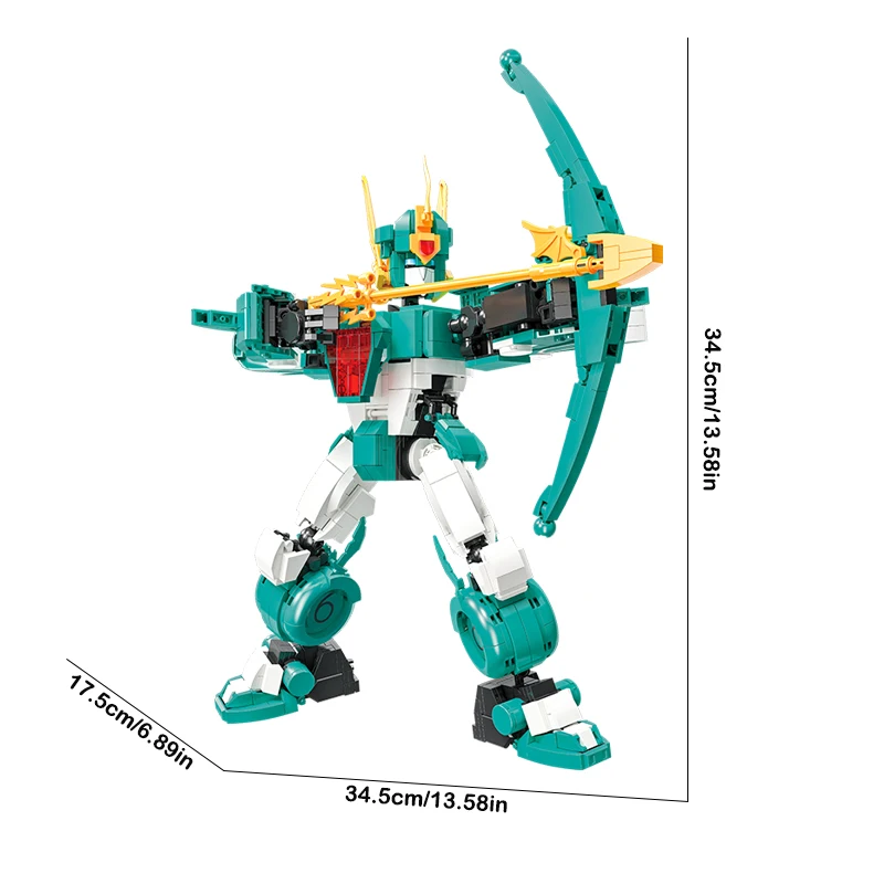 Magiczny król Granzort zestaw klocków do budowy figurka Anime zestawy garażowe odkształcalny model Mech dzieci dorośli zabawka prezent dla entuzjastów