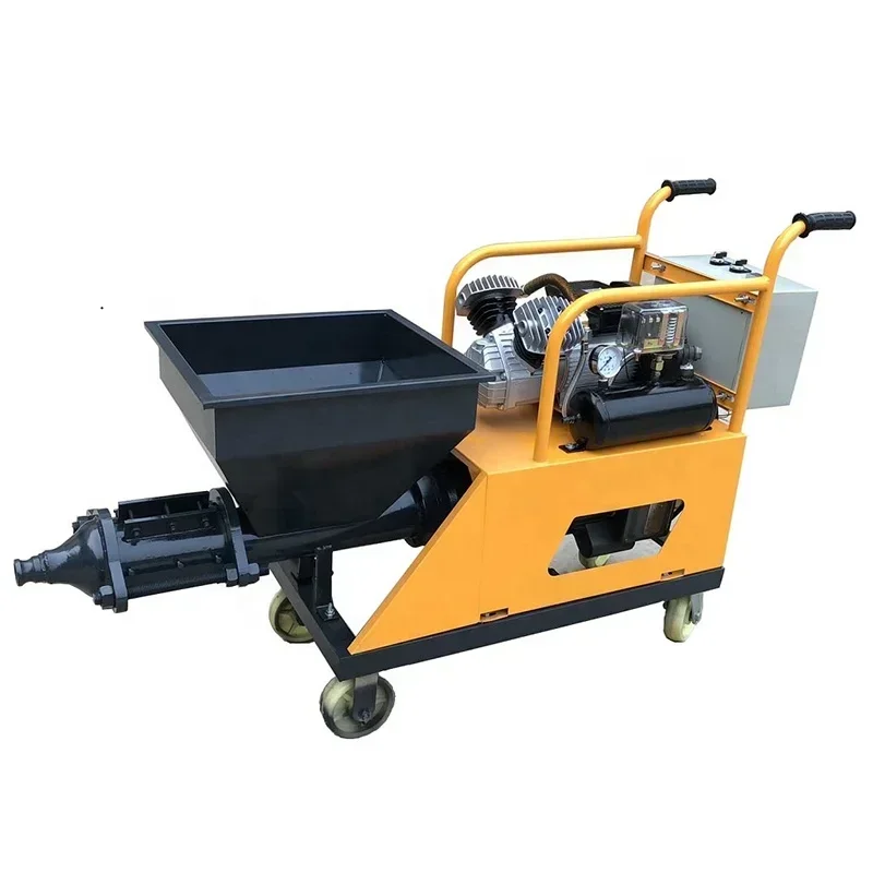 multi-functional High pressure wall plastering cement mortar spraying machine with hot sale