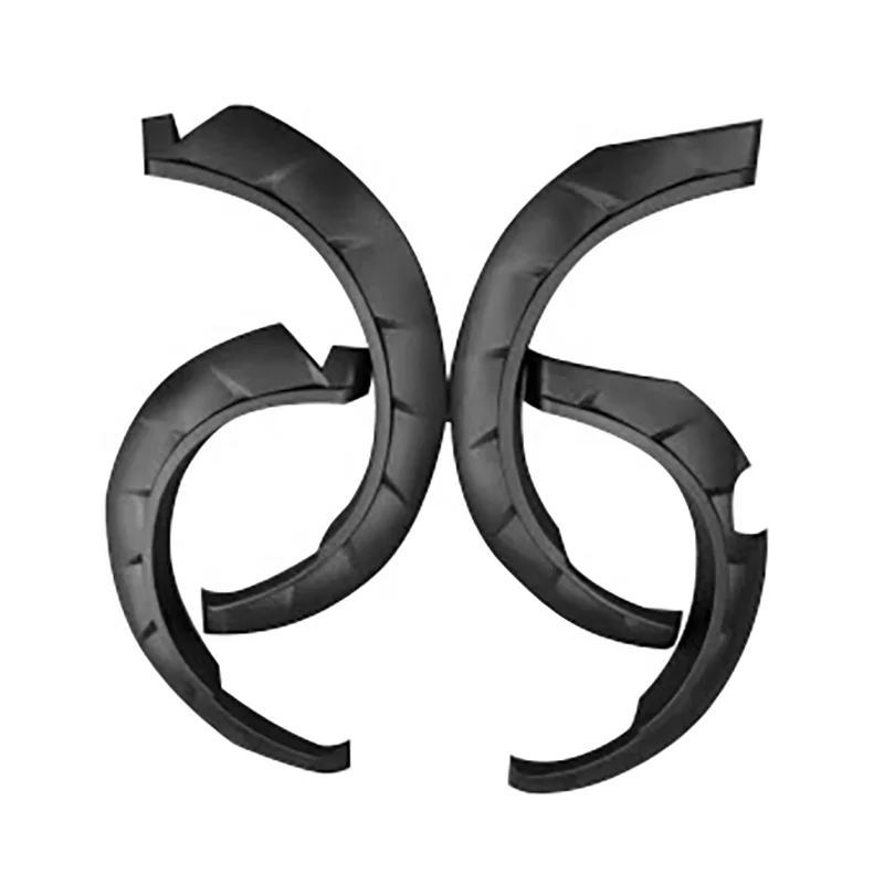 off Road 4x4 Fender Flares for Mazda BT50 2012+  with Injection Molding Process 6 Pcs /set Car Exterior Fender with Black Color