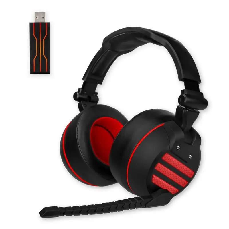 

New HUHD-K1U Wireless Gaming Headset Stereo Pluggable Microphone Long Endurance Esports Headset