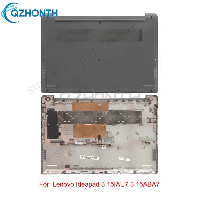 S+   New Bottom Case Base Cover For Lenovo Ideapad 3 15IAU7 3 15ABA7 Gray 5CB1H77844