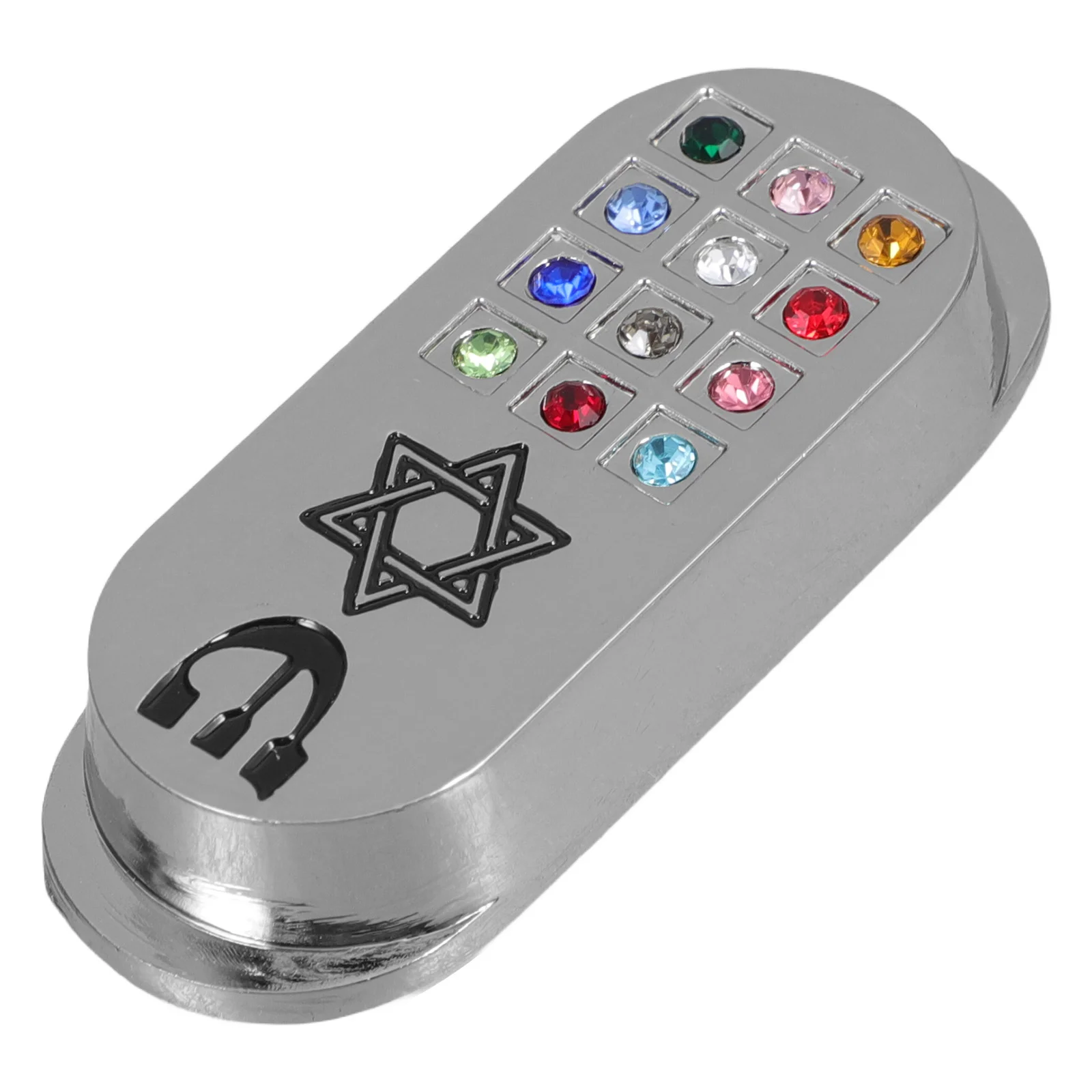 

Mezuzah Crafted Judaica Car Mezuza Metal Mezuzah Jewish Religious Mezuzah Decor Metal Mezuzah With Scroll
