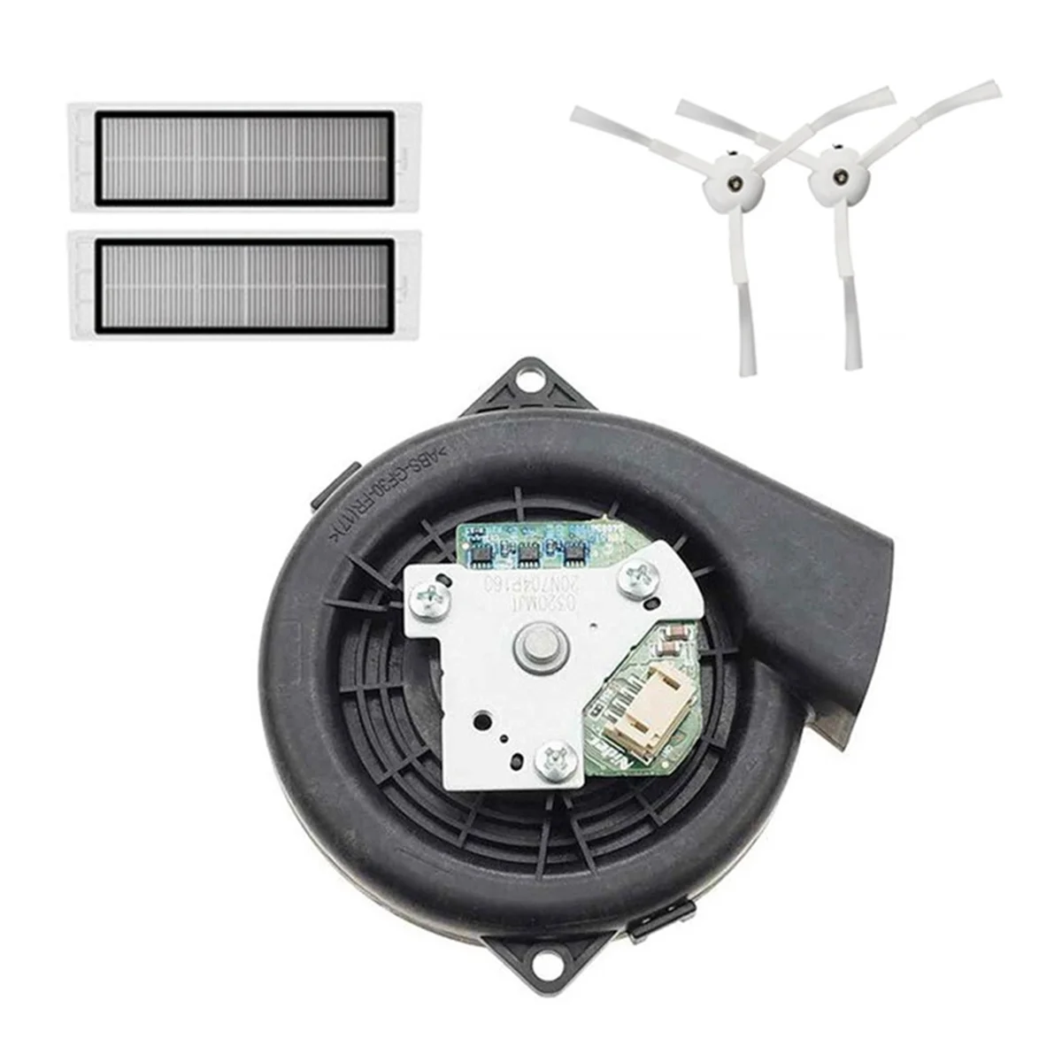 For XIAOMI Mi Robot SDJQR01RR Mijia 1S Roborock S50 S51 S52 S55 Ventilator Fan Motor+Filter+Side Brush Vacuum Parts