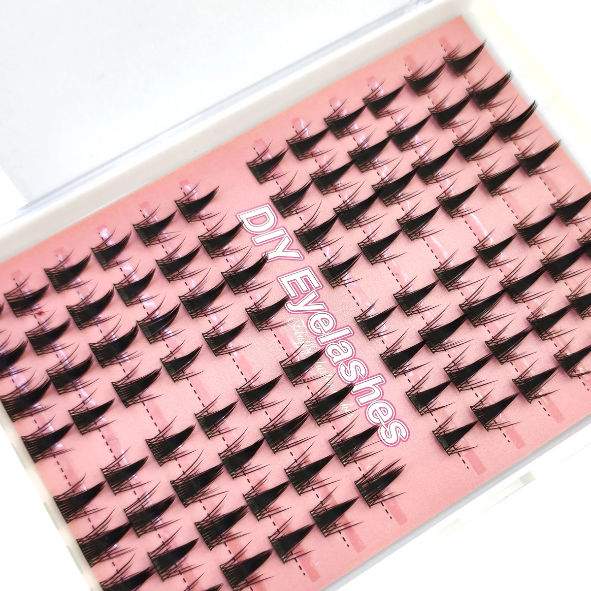 MANGA LASHES 12 filas de pestañas postizas mezcla Natural DIY suministros de extensión pestañas racimo Multi estilo fusión maquillaje profesional