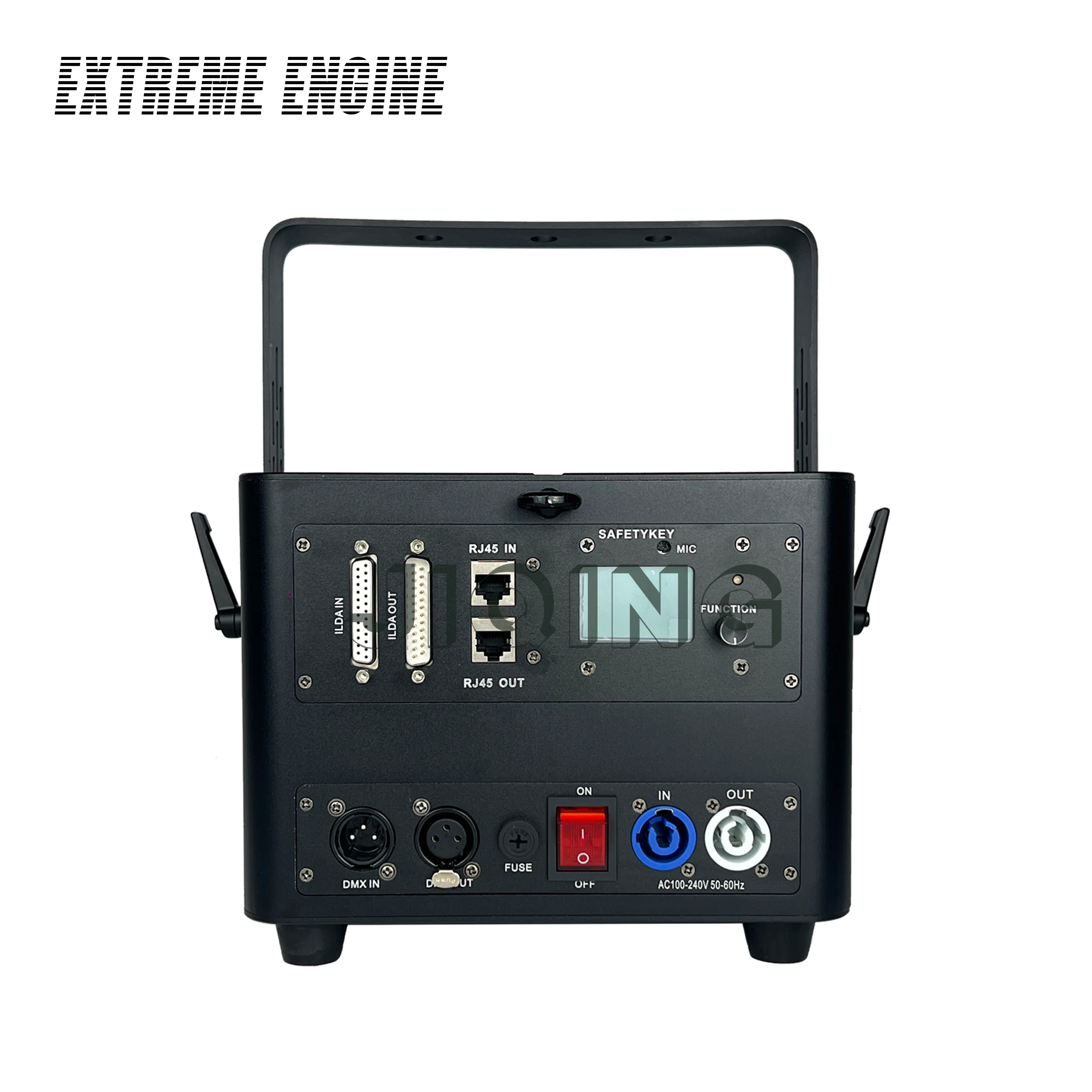 Projecteur Laser d'Animation 3D, 8W, RGB, ILDA