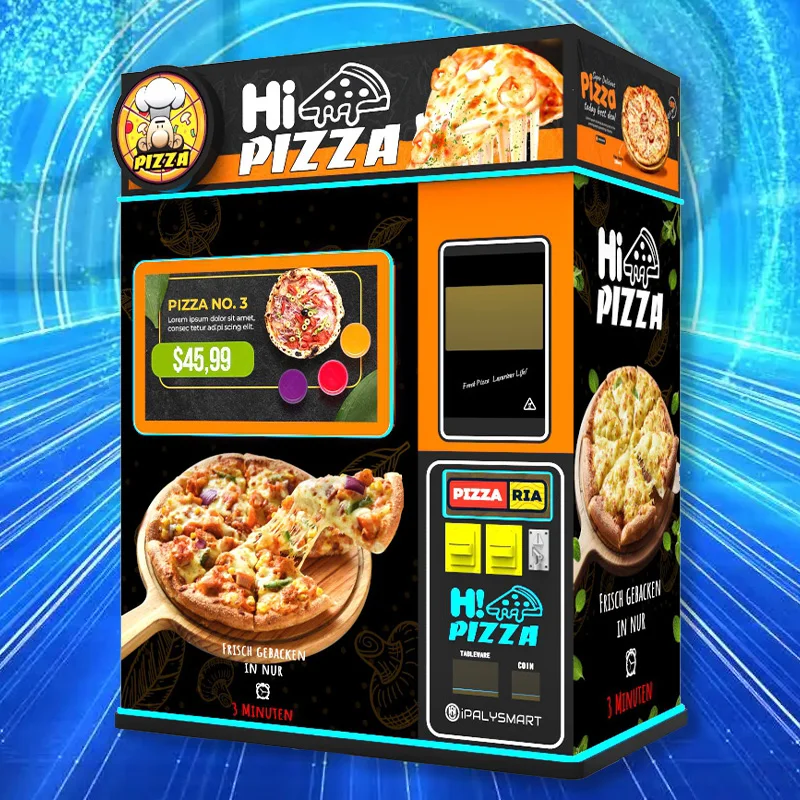 Buy The Pizza Vending Machine for Sale 2026 New Commercial Fully Automatic Making Frozen Fresh Retail To Hot Fast Food with Oven