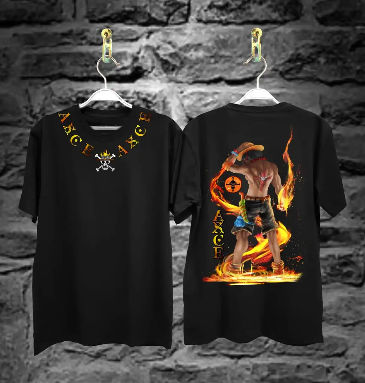 

The Latest Men's T-shirt Features A Short-sleeved Printed Pattern and Cool Images of The Japanese Samurai Luffy