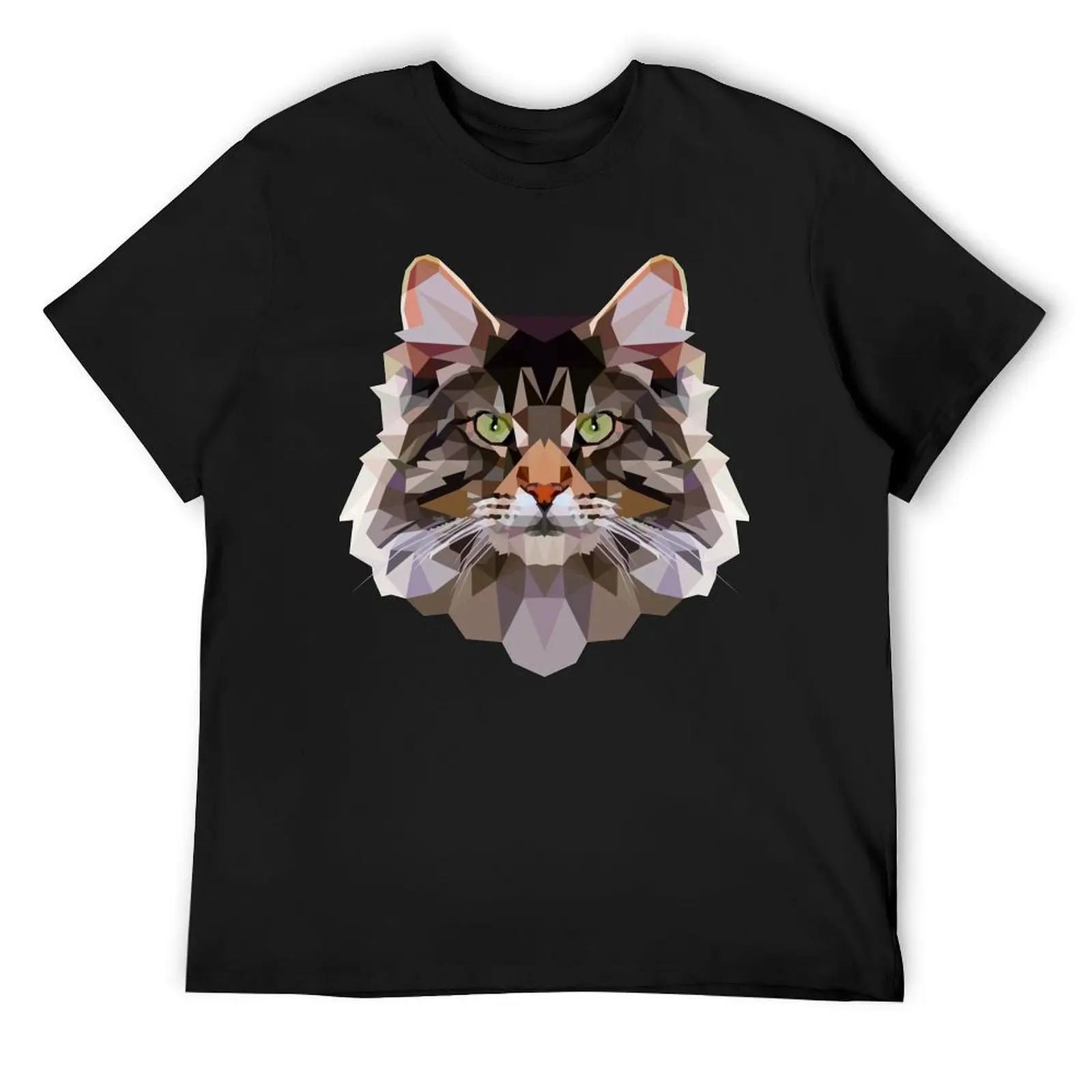 

Maine coon T-Shirt graphic tee shirt quick drying Men's t-shirts