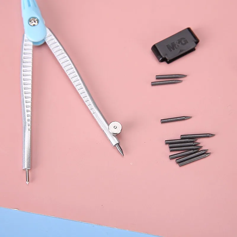 M&G 20 Pcs Replaceable Leads HB Bullet Tip Compass Lead Replacement for School Children Writing Tools