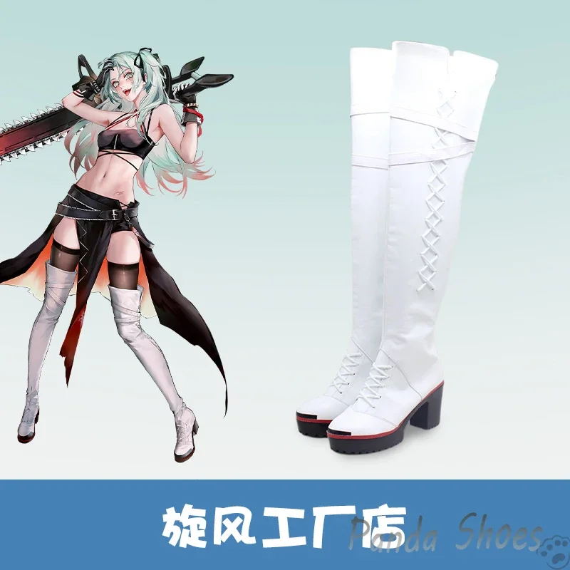 Path to Nowhere Vinti Cosplay Shoes Anime Game Cos Comic Cosplay Costume Prop Shoes for Con Halloween Party