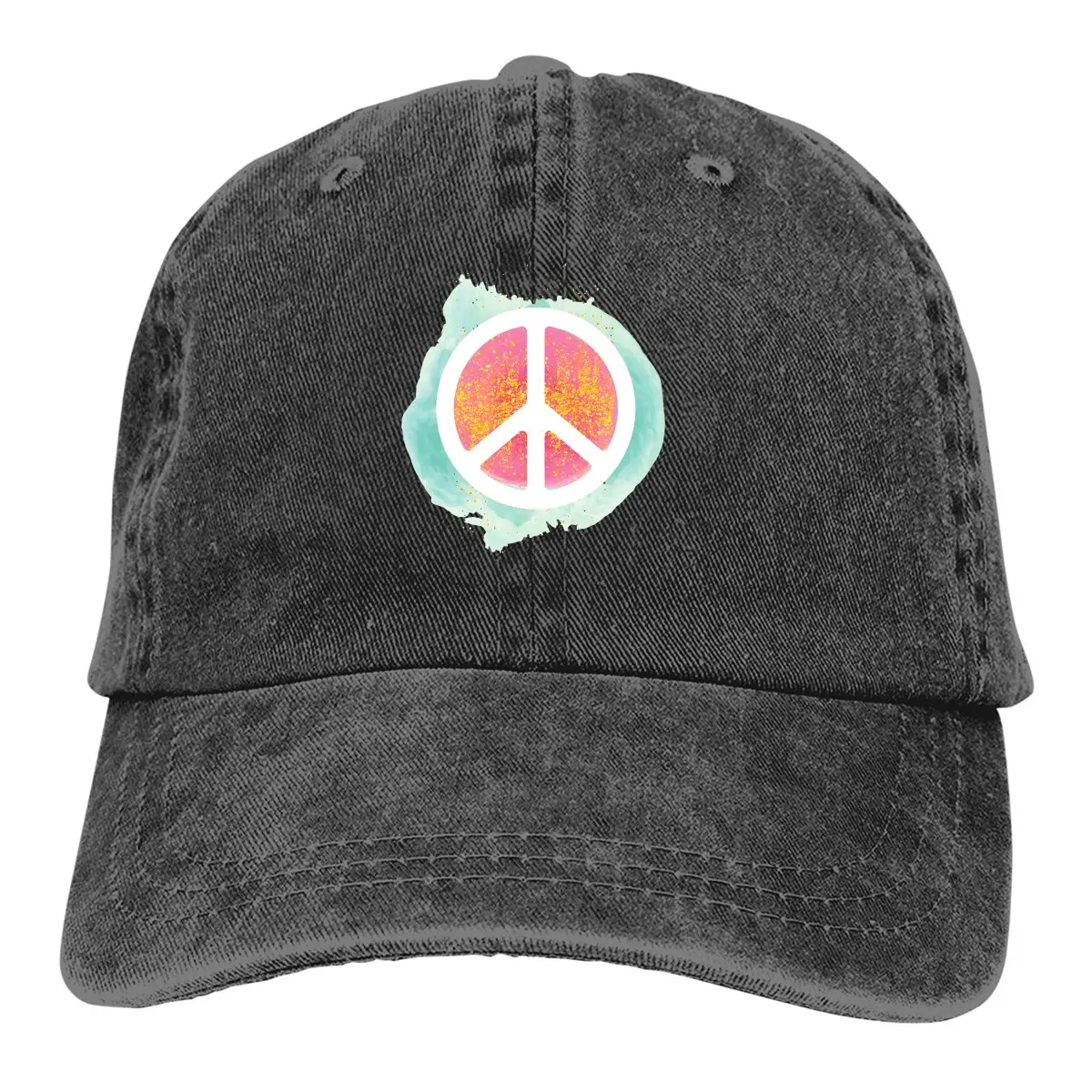 Pure Color Dad Hats Peace Is The Way Women's Hat Sun Visor Baseball Caps Activision Peaked Cap