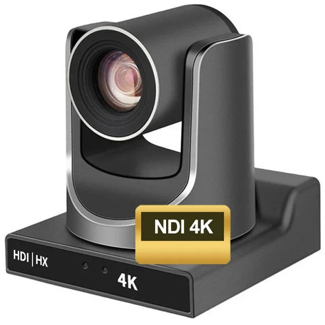 أفضل حزمة بث Runpu = 2 قطعة 60 إطارًا في الثانية NDI HX POE 4K 20X sdi hd mi lan usb poe AI تتبع تلقائي + قطعة وحدة تحكم IP OBS Church