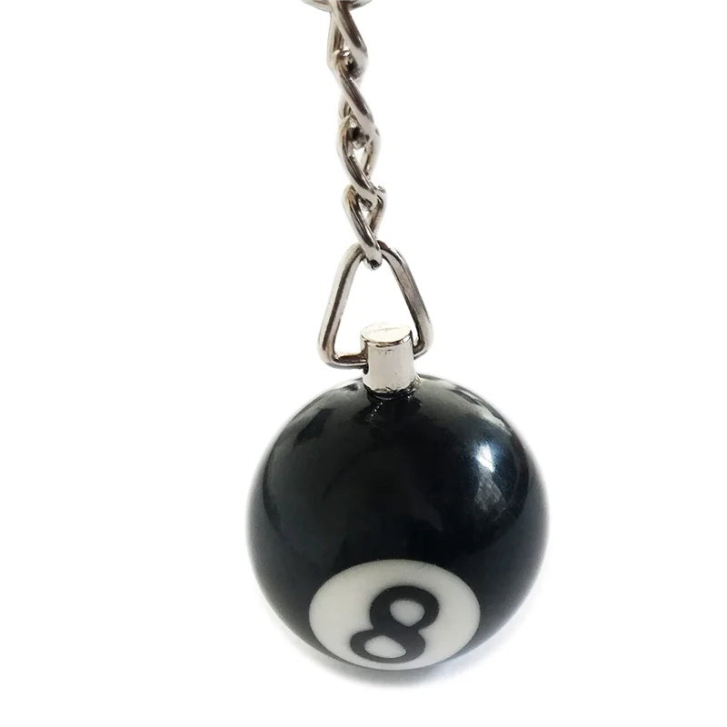 

ABWP-Colorful Billiard Ball Keychain Set 80 Pcs,Mini Magic Key Chain Balls Eightball Billar Billiards Chains Accessories