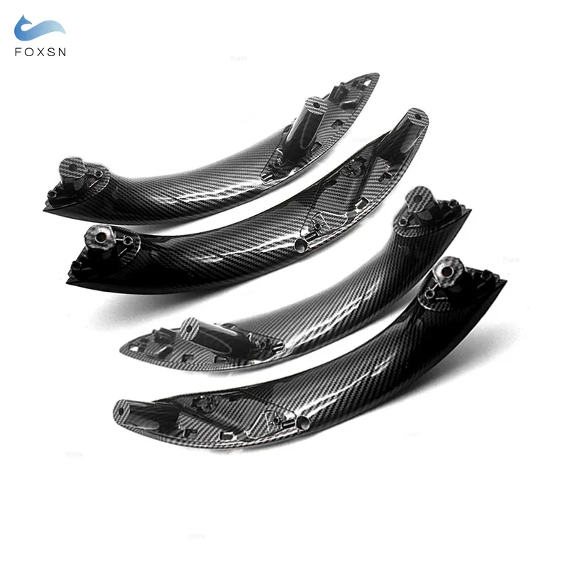 4pcs Car Interior Door Handle Door-Pull Handles Cover For BMW F30 F31 F32 F33 F35 F36 F80 F82 F83 2013 2014 2015 2016 2017 2018