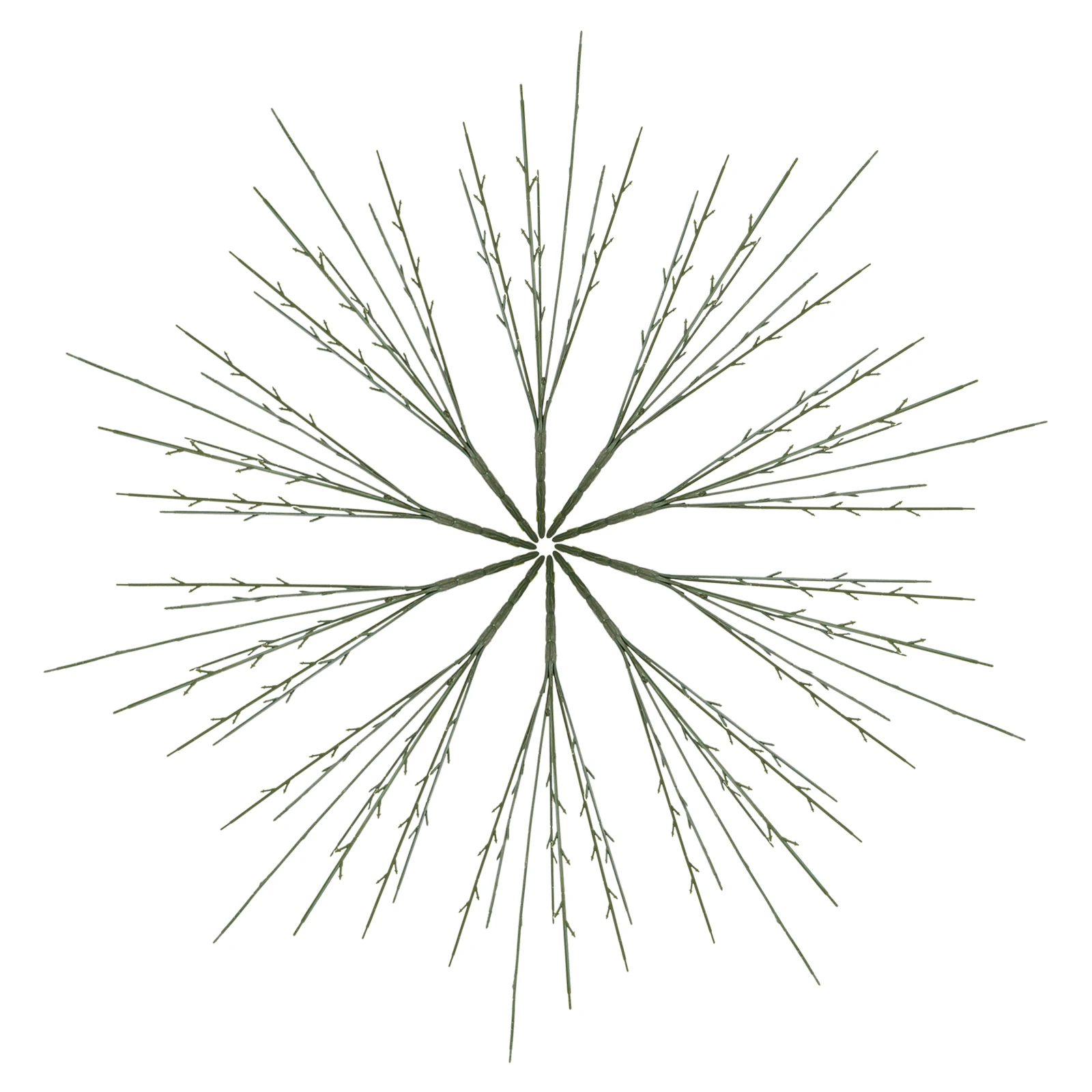 

10Pcs Artificial Flower Stems Plastic Rose Rods Flexible DIY Floral Arrangements Wedding Party Home Garden Decorative Flower