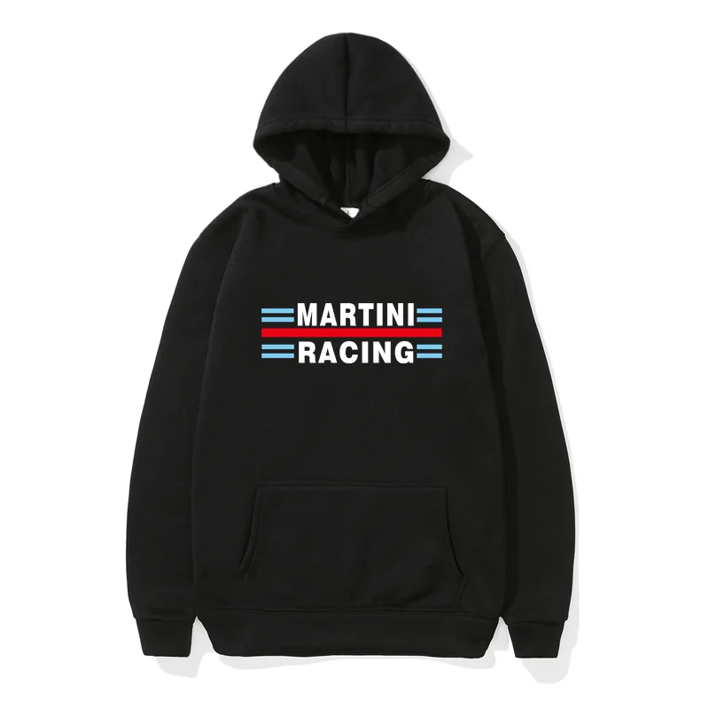 2025 New Martini Racing promise print Hip Hop Hoodies Men Fashion Long Sleeve Sweatshirts men Cool Casual Harajuku Streetwear