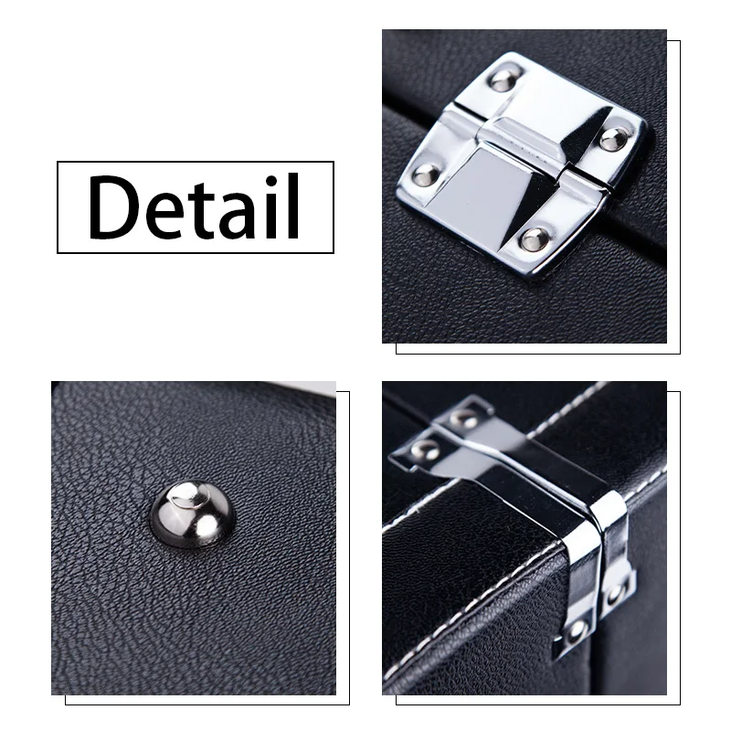 E-Flat Alt-Saxophon und B-Flat Tenor-Saxophon Spezieller Transportkoffer, Instrumenten-Rucksack, Tragbarer Reisekoffer, Hartschalenkoffer – Detail 3