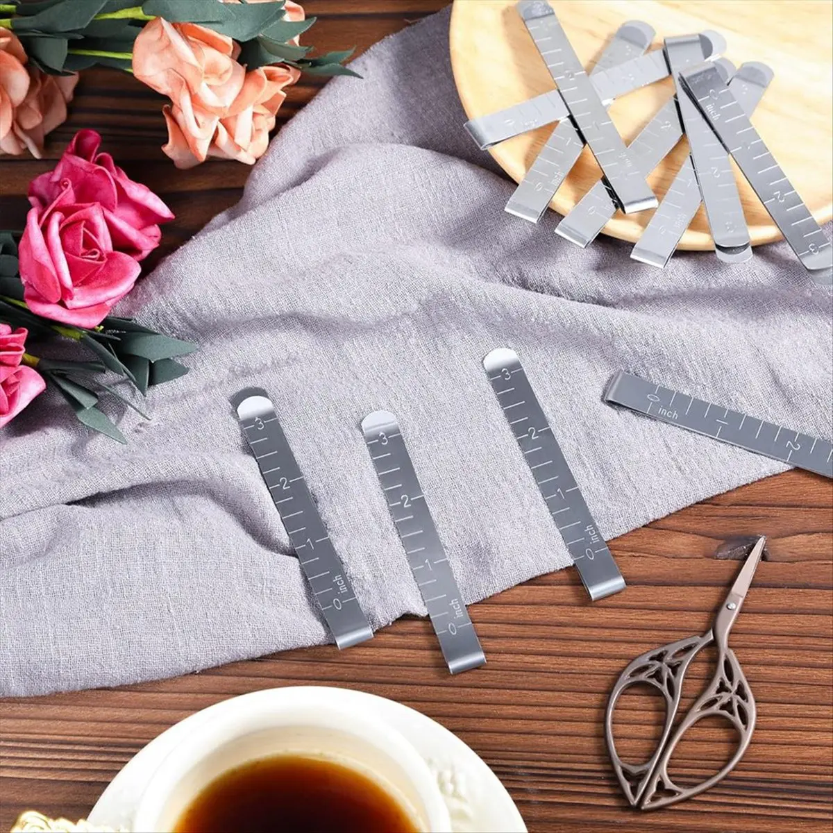 【2612 Popular】80pcs Sewing Clips Metal Edging Tools Sewing Clips for Fabric Quilting Pins and Marking Accessories