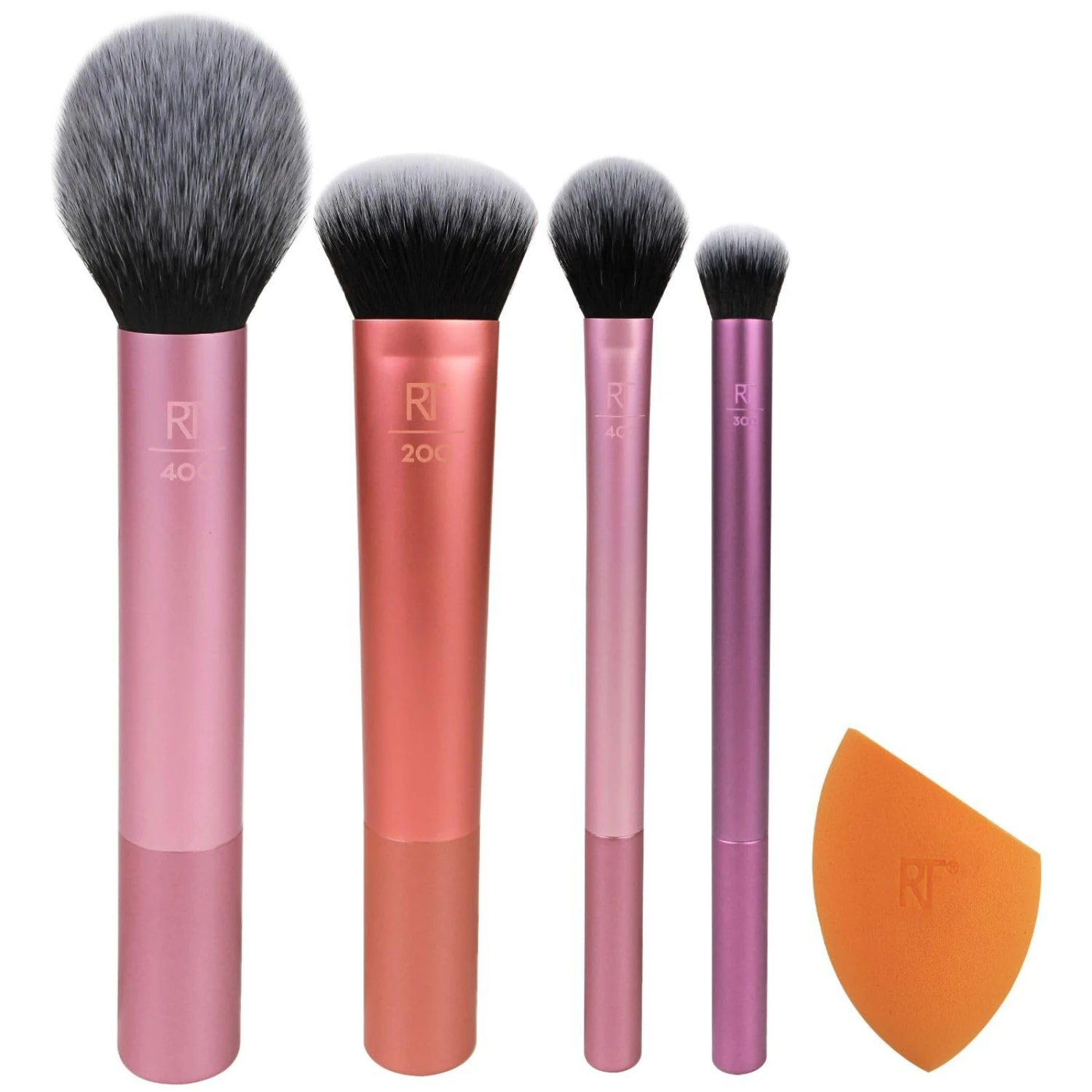 

Luxurious Vegan-Friendly Makeup Brushes for Everyday Elegant and Sophisticated Touch - Achieve Flawless Results On-the-Go with M