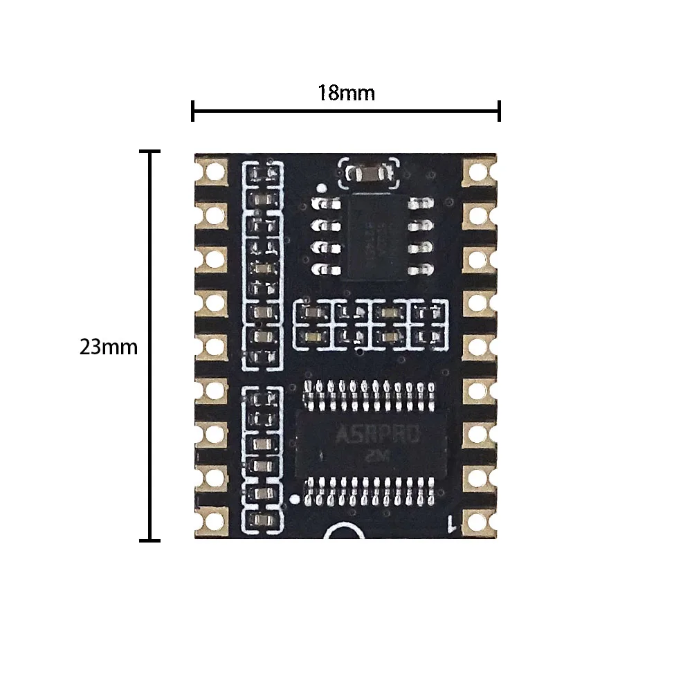 ASRPRO-01 2M voice recognition module serial port one click downloading offline voice development board