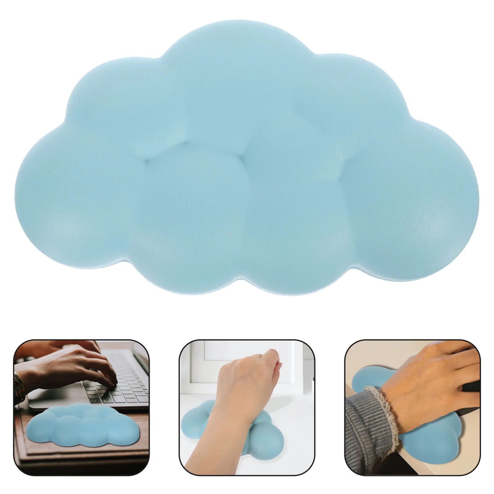 

Удобная подставка для запястья для клавиатуры с гелевым наполнителем премиум-класса для снятия усталости, поддержка нейтральной позы запястья, для офиса и игр