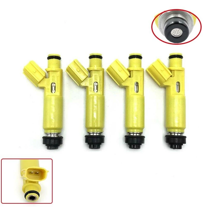 

4PCS Fuel Injector Nozzle 23250-28050 23209-28050 For Toyota RAV4 2001 2002 2003 2.0L