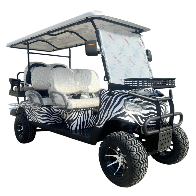 2025 New 48V/72V Lithium Battery Powered 2 4 6 8-seater Electric Golf Cart Price Person Competitive Prices Electric Golf Cart