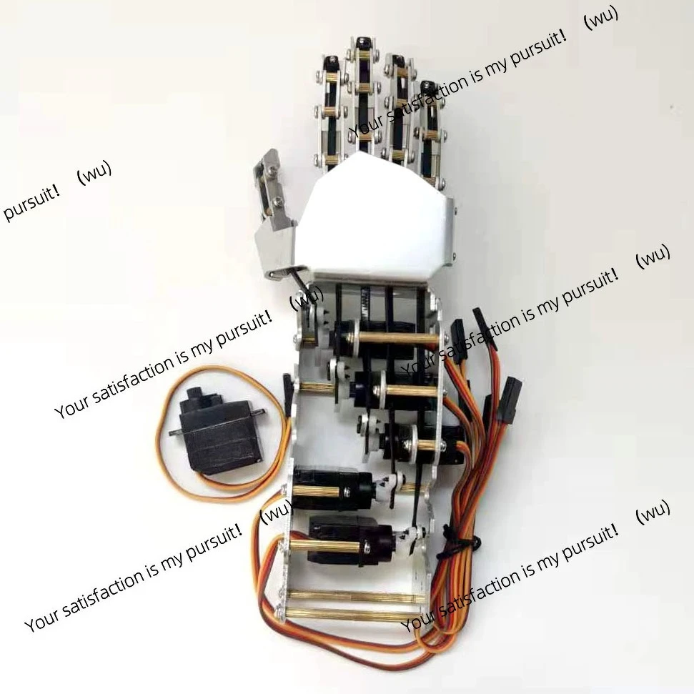 Picture 3: Suitable for 5DOF robot hand humanoid five-finger metal robot arm left/right hand with servo Arduino programmable