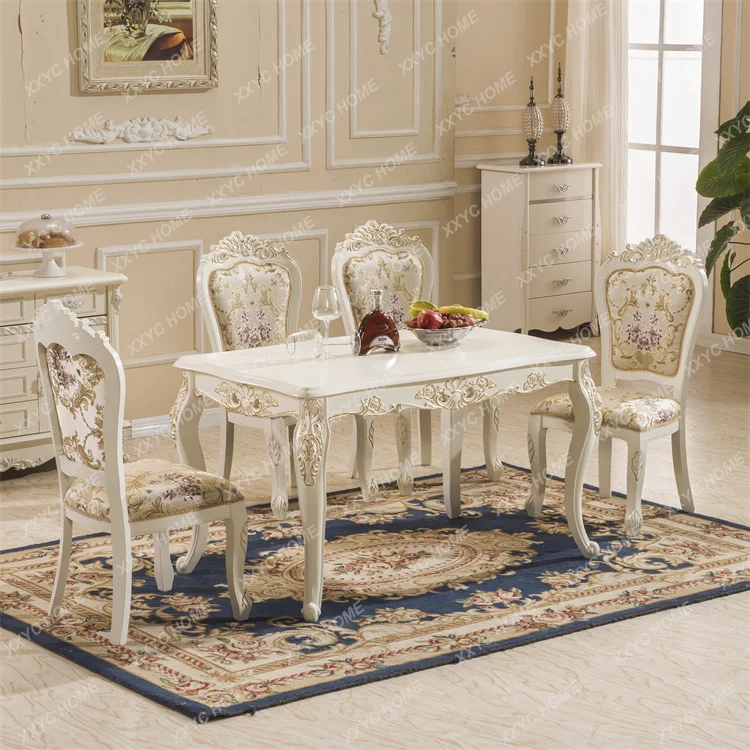 XX. Decorations Dining Tables Space Legs Party Expandable Luxury Dining Tables Set Wood Modern Mesas Comedor Furniture Ho