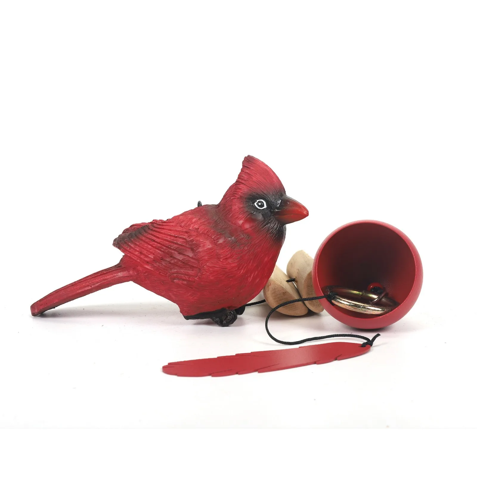 

Creative Resin Bird Bell Outdoor Camping Terrace Garden Yard Personalized Wind Chime Decoration Christmas Party Home Ornament