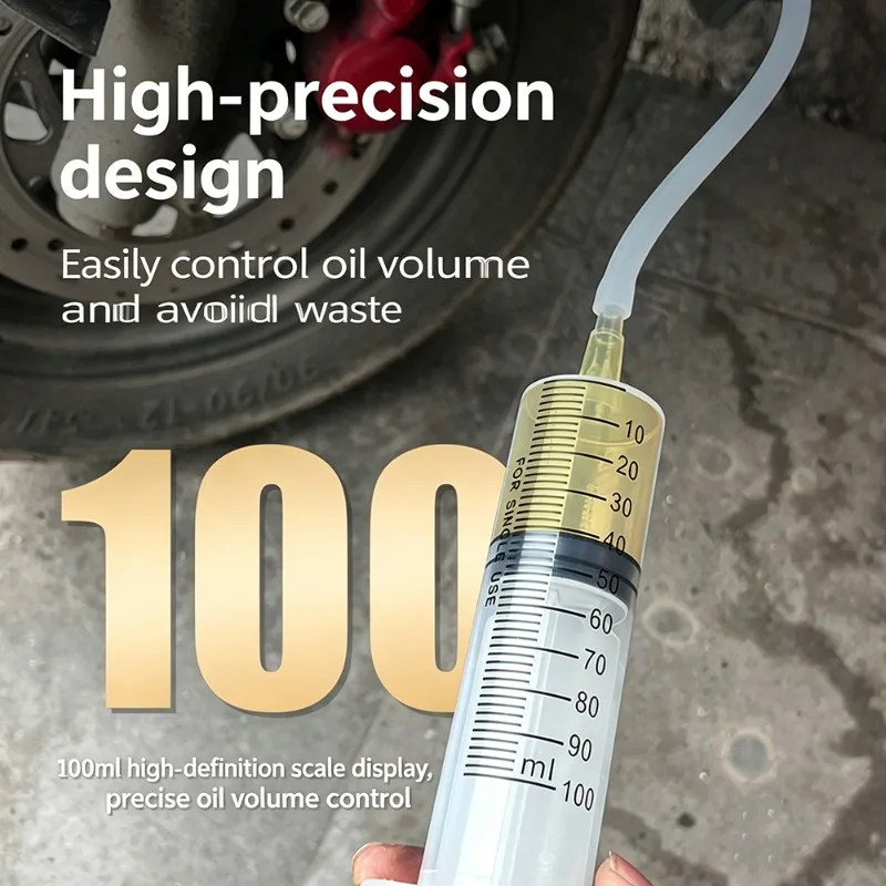 Durable Large Capacity Syringe 20Ml-550Ml Car Oil Extractor Suitable for Laboratory Dispensing Glue Large Syringe Dispensing Use
