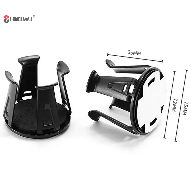2 pz/lotto universale regolabile portabevande per auto adesivo portabicchieri portabicchieri per auto portabottiglie portabevande accessori auto
