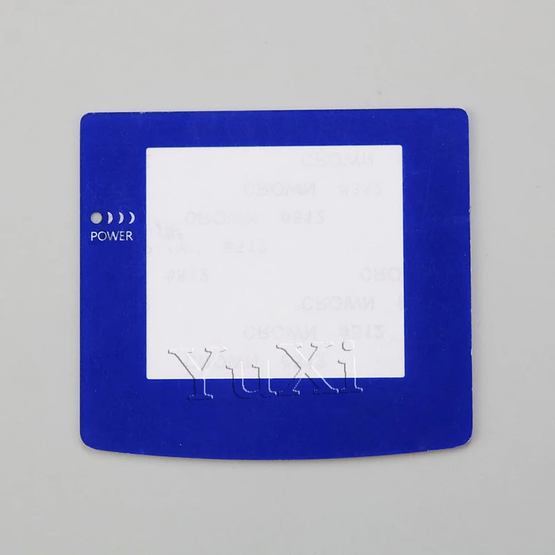 YuXi-Protector de lente para GBC, cubierta de lente de pantalla de repuesto, pantalla de plástico DMG, espejo, Panel de plástico resistente a los arañazos, 1 unidad