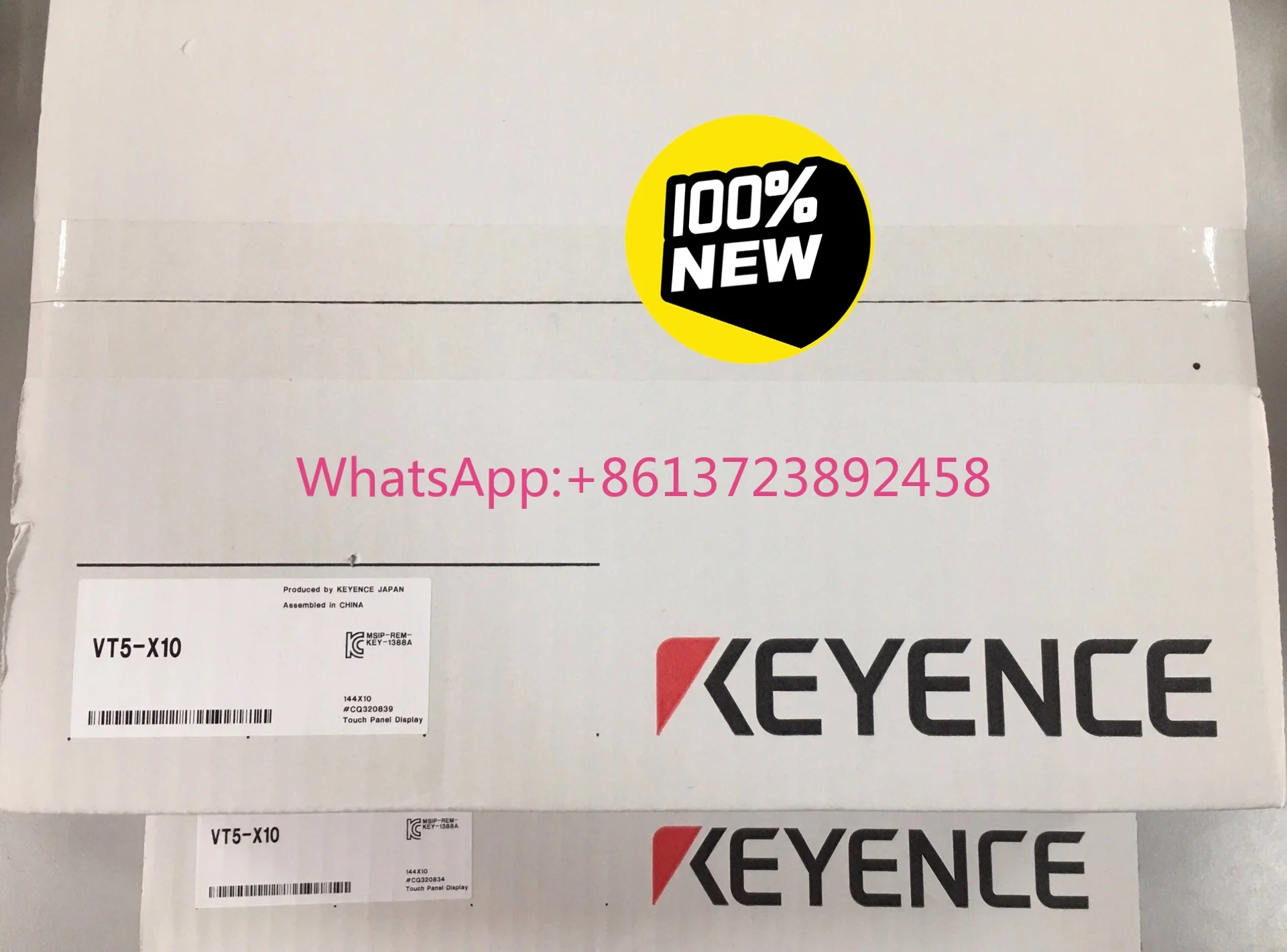 

VT5-X10 KEYENCE 10 inches