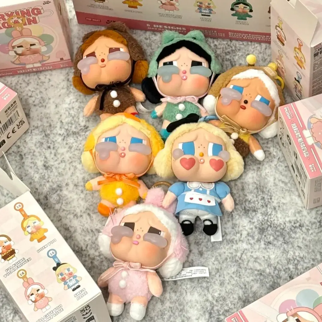 

POP MART CRYBABY Crying Again Series-Vinyl Face Original Blind Box Mystery Box Guess Bag Toys Doll Cute Anime Figure Ornaments