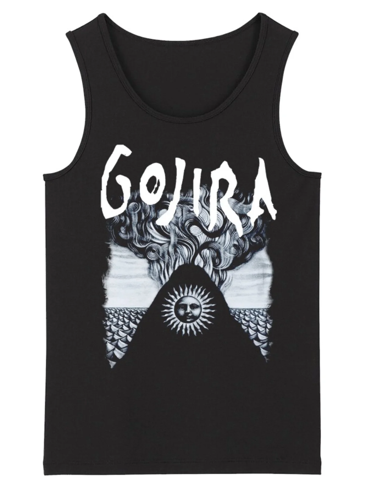 

Gojira's Hardcore Heavy Metal Music Festival Outfit: Vintage Sleeveless Streetwear Vest