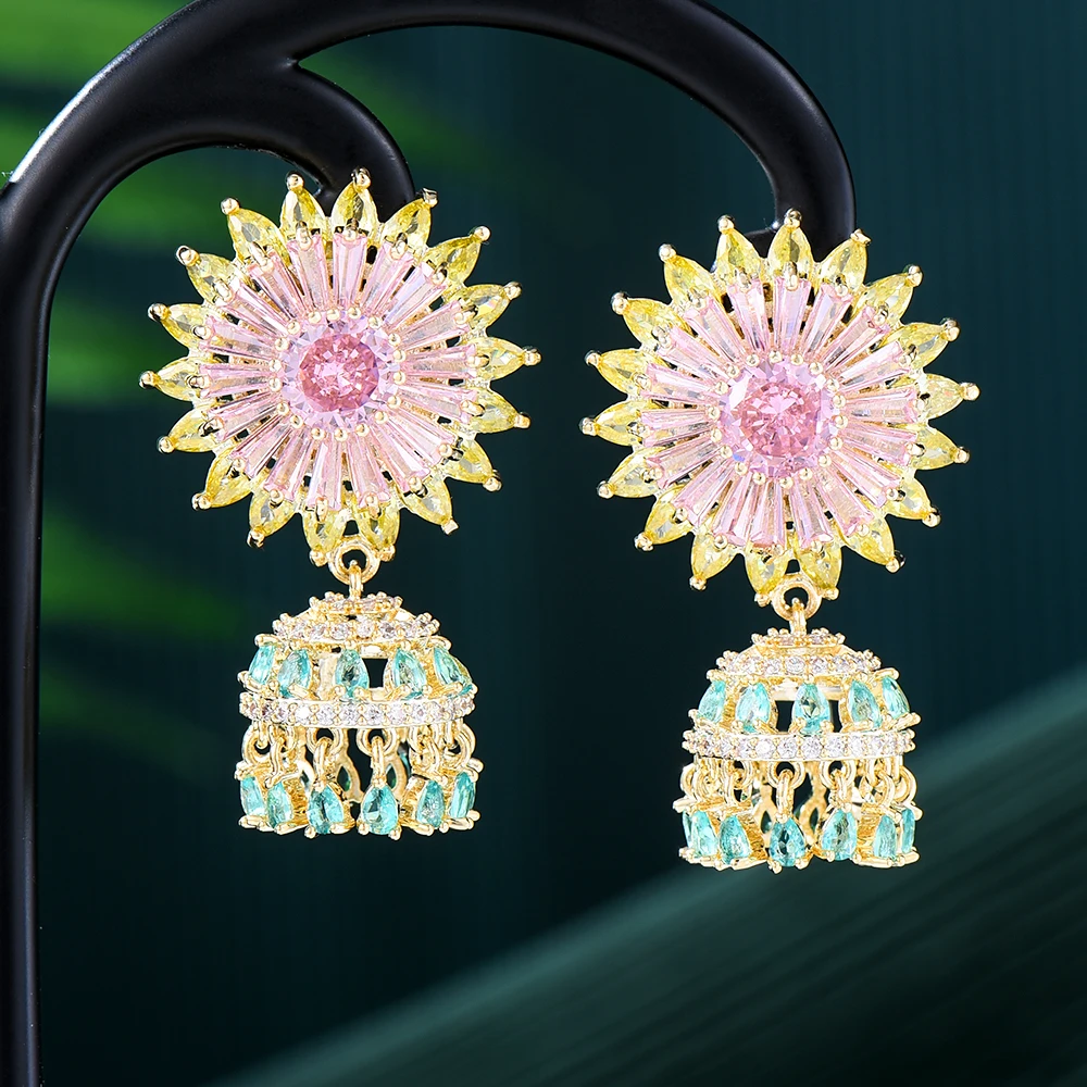 

Kellybola New Luxury Pendant Earrings Pendant Fashion for Women Girl Daily Wedding Trendy Jewelry Accessories High Quality