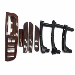 8pcs Mahogany Front Rear Left Right Grab Handle for VW Passat B5 98-05 3B186717E 3B4867179B 3B0867180A 3B4867180B 3B4867372