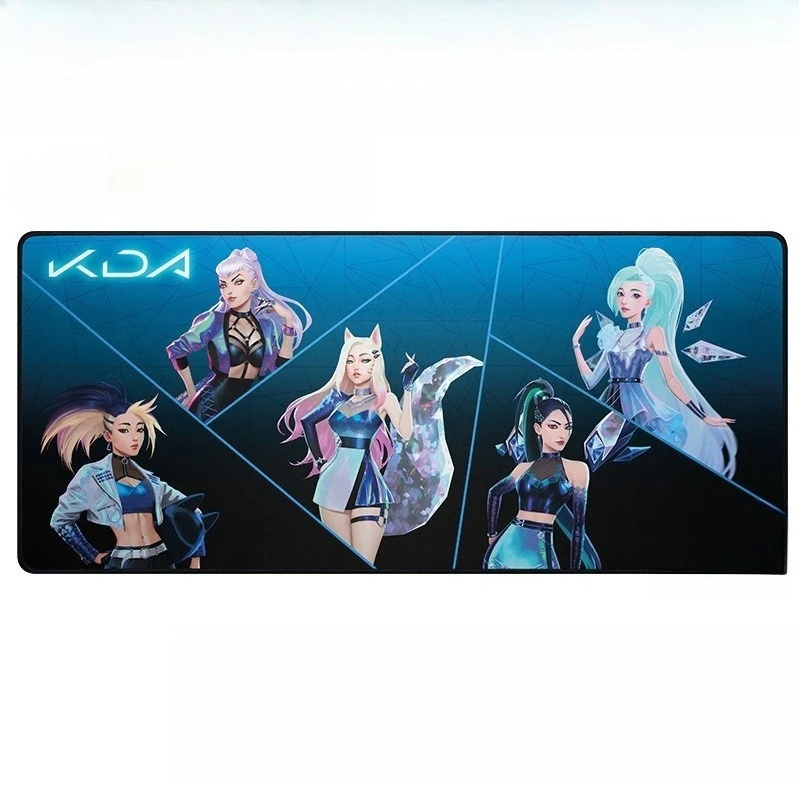 

Game mouse pad KDA women's group limited edition extended soft cloth e-sports table mat