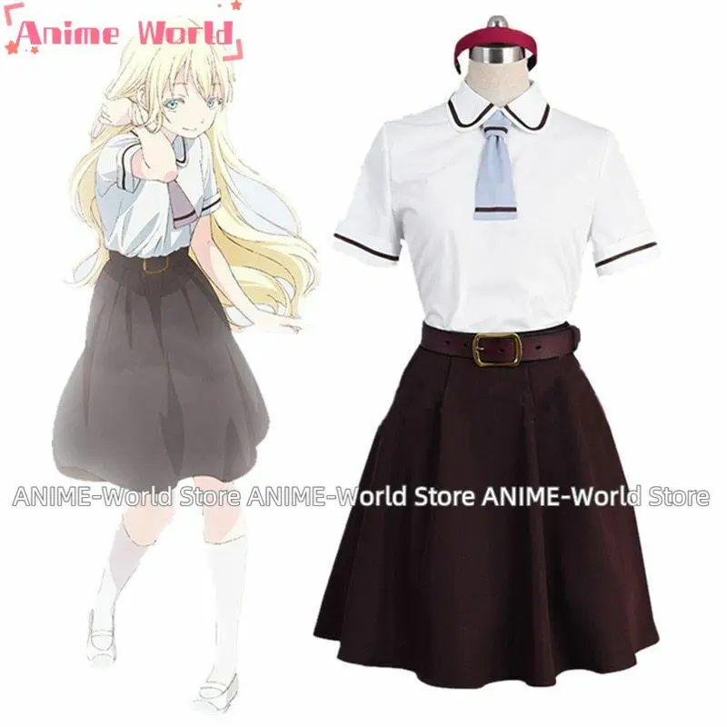 

《Custom Size》Anime Asobi Asobase Honda Hanako Olivia Nomura Kasumi Cosplay Costume Uniform