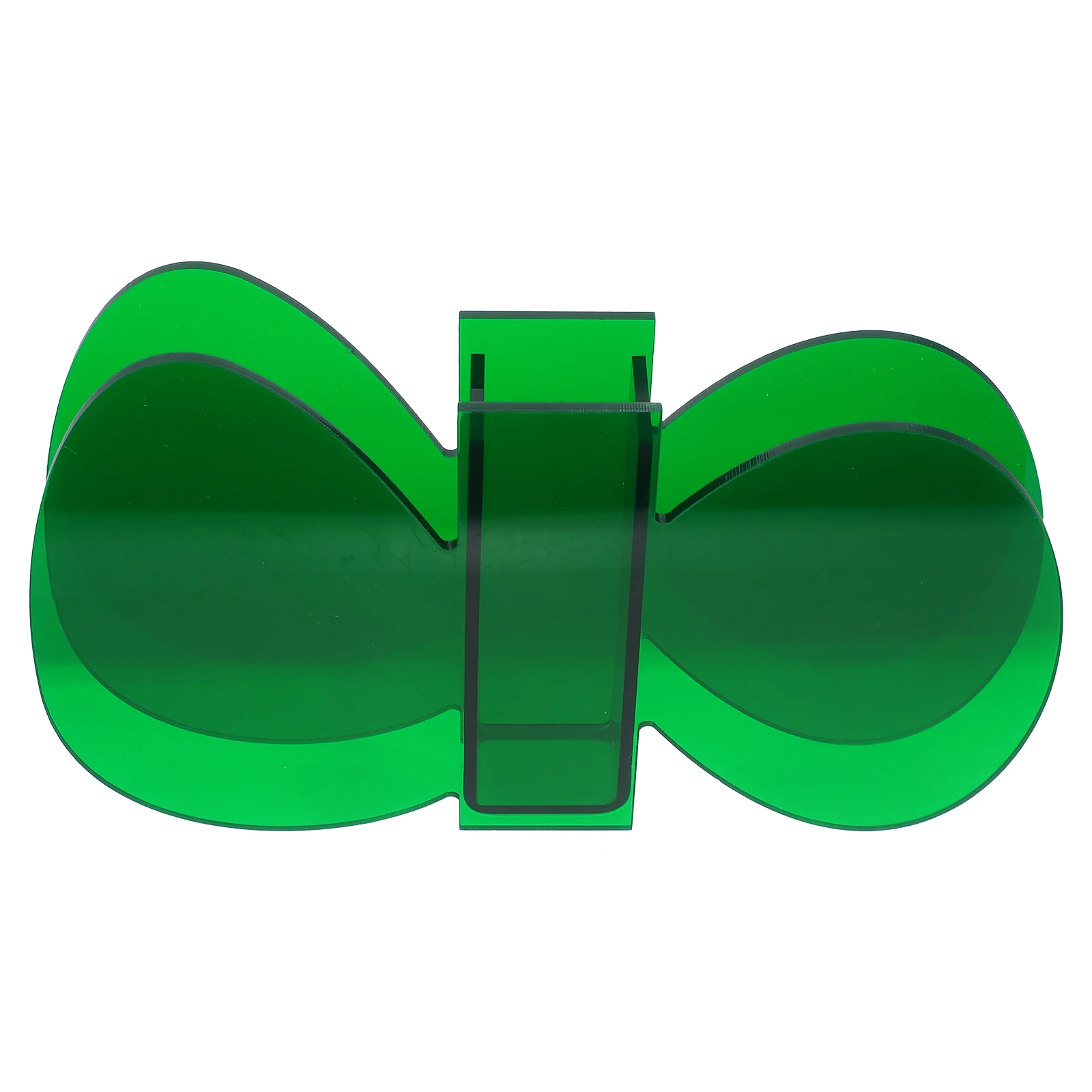 

Leaf Shaped Acrylic Vase Home Decor Flower Container Unique Artistic Design Creative Shape Non Slip Easy Care Practical Use