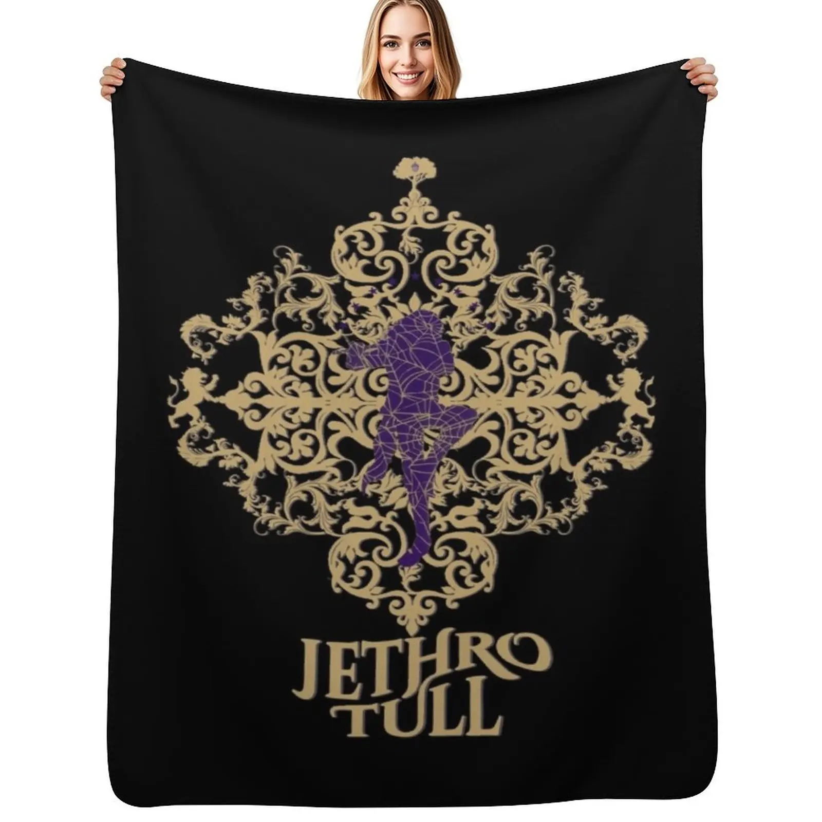 Jethro Tull - Aqualung Print Gift Men Throw Blanket Cobertor macio e leve para todas as estações para casa