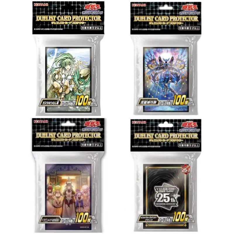 100 Sheet Card holder Yubel Purrely Whirlwind of Gusto Drytron 25Th Anniversary Yu-Gi-Oh Action Toy Figure Anime Game Collection