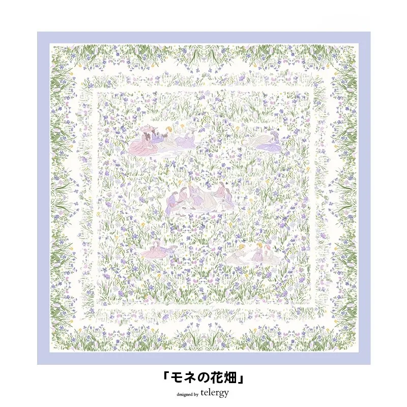 Echarpe-plissee-en-satin-de-soie-originale-hand-dn-grand-enveloppe-carree-cadeau-de-fete-des-meres-flotteur-de-champ-de-fleurs-monet-dr-spirit